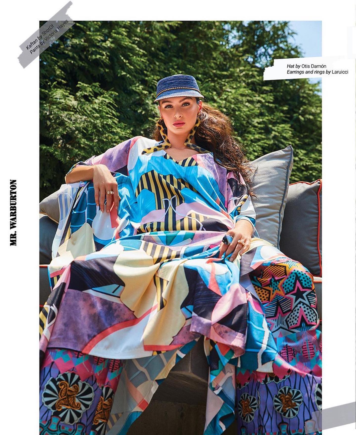 Otis Damón editorial fashion image